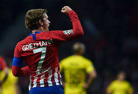 1197x1920 atletico madrid's french forward antoine griezmann celebrates after scoring during the spanish league football match club atletico de madrid vs real. Hd Wallpaper Soccer Antoine Griezmann Atletico Madrid French Wallpaper Flare