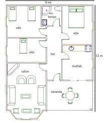 100m2 Ev Planlari Google Da Ara Ev Planlari Ev Plani Ev Zemin Planlari