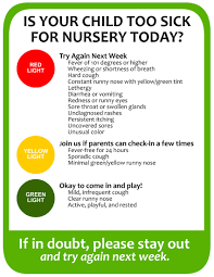 Too Sick For Nursery When To Keep Your Child Home From Nursery Please Stay Home If You Re Sick Lds Nursery Church Nursery Organization Nursery Preschool