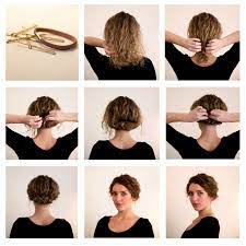 Vos cheveux sont courts, mais juste assez longs pour pouvoir être tressés ou mis en chignon? 225 Ld 9 Excellent Coiffure Noel Cheveux Court Images