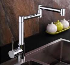 Deck mounted number of handles:single handle finish : Verdure Brass Double Arm Kitchen Sink Tap Rs 12000 Piece Vora Ceramics Private Limited Id 22830349948