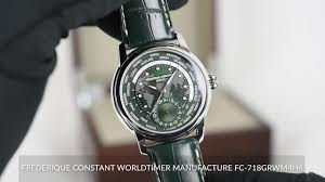 Maybe you would like to learn more about one of these? Frederique Constant Worldtimer Manufacture Fc 718grwm4h6 Youtube