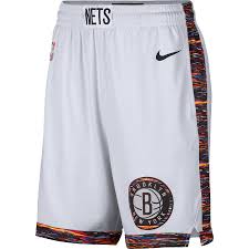 Authentic brooklyn nets jerseys are at the official online store of the national basketball association. Brooklyn Nets Nike 2019 20 City Edition Swingman Shorts White