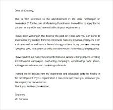 Free 10 Sample Marketing Cover Letter Templates In Pdf Ms Word