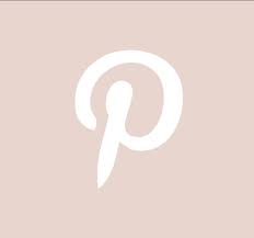 Pinterest Icon Pale Pink Widget Icon Iphone App Design Iphone Apps