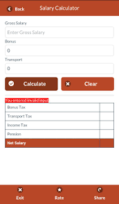 This personal tax calculator does not constitute legal, accounting or other professional advice. Salary Calculator For Android Apk Download