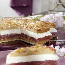 Rhabarbertorte Florentiner Rezept Kuchen Und Torten Rhabarbertorte Backrezepte