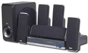 Best Buy Rca 250w 5 1 Ch Home Theater System With Upconvert Dvd Rtd317w