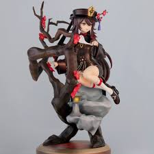 22CM Anime KATATI Genshin Impact Hu Tao 1 7 Sexy Girl Figurine PVC Action  Figures Hentai Collectible Model Toys Christmas Gift 