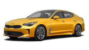 The ex trim receives a new sport appearance package and optional heated rear seats, while the sx adds an electronic parking brake for 2018. 2019 Kia Stinger Reviews Photos And More Carmax