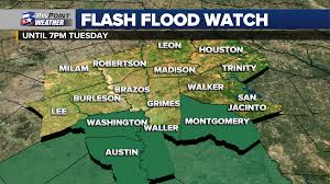 We did not find results for: Flash Flood Watch Extended For The Southern Brazos Valley
