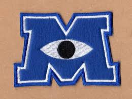 Most patches will be handed out to the students during an awards ceremony. Monsters University Logo Patch Etsy Patch Logo Monster University University Logo