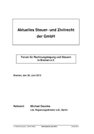 We did not find results for: Aktuelles Steuer Und Zivilrecht Der Gmbh Forum Fur
