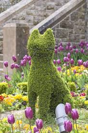 Belfast Castle Cat Pflanzengestaltung Gartenskulpturen Gartenkunst