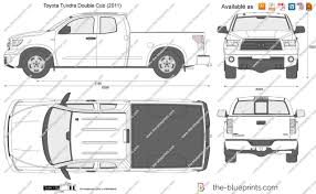Toyota tundra 4.6 double cab. Toyota Tundra Double Cab Vector Drawing