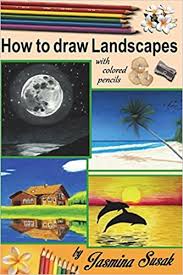 How To Draw Landscapes With Colored Pencils In Realistic Style For Beginner To Intermediate Artist Step By Step Tutorrials How To Draw Nature Learn To Draw Lifelike Landscape Sunset Sea Trees Susak Jasmina Susak It all comes down to adequate shading.