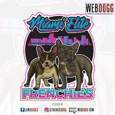 Quality french bulldog frenchies premiere is located orlando florida. Miami Elite Frenchies Breeder Logo Design Logo Illustration Design Web Design Studio Logo Design