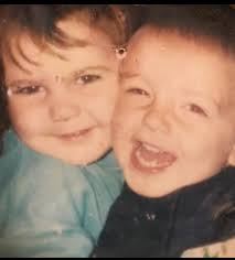 Please can someone remove that mark above my sisters eyebrow. Thank you !  Please no rude comments, she passed away.