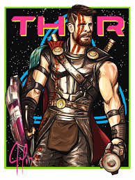 Ragnarok, thor is imprisoned on the other side of the. Thor Ragnarok Poster On Behance