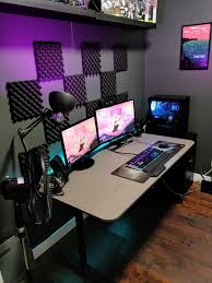Making a diy gaming desk is quite different from an ordinary computer desk, especially if you want to make an advanced gaming setup like this one. 11 Diy Gaming Desk Ideas That Are Easy To Make Home Junkee