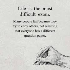 If a few drops of the ocean are dirty, the ocean does not become dirty.―. Life Is The Most Difficult Exam Many People Fail Because They Try To Copy Others Not Realizing That Every Inspiring Quotes About Life Life Quotes True Quotes