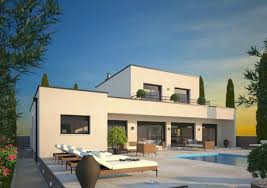 Modele De Maison Bioclima 152 Presente Sur Construiresamaison Com Maison France Confort Maison Contemporaine Maison