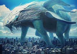 x 架空の生き物 ラスボス 不気味な絵