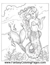 Color design sea creatures art painted books color me cute coloring pages color drawings anime. Anime Realistic Mermaid Coloring Pages Coloring And Drawing