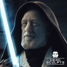 Obi Wan Kenobi “A New Hope” Head Sculpt (12″, 6″ & 3.75″)