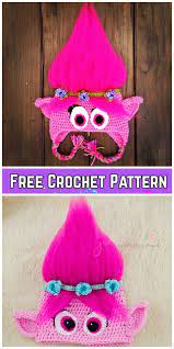 Crochet poppy troll hat is one of the most popular crochet patterns for kids. 5 Crochet Poppy Troll Hat Free Crochet Patterns Diy Magazine
