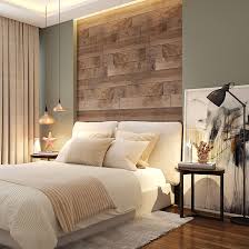 Varying tones of wood create a dimensional look, and it's great for. 9 Latest Bedroom Wall Design Ideas Design Cafe