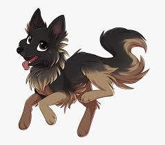 Drawing for kids helps them develop the freedom to express and communicate their ideas freely, especially for. Drawn German Shepherd Kawaii Cartoon German Shepherd Drawings Hd Png Download Transparent Png Image Pngitem