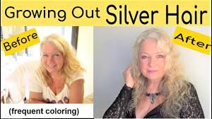 How to get white hair: How To Grow Out Women S Silver Or White Hair Style Mature Over 50 Youtube