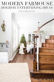 Browse 7,638 farmhouse staircase on houzz. Modern Farmhouse Christmas Dining Room Maison De Pax