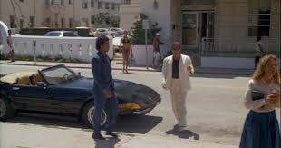 Swaggering Towards The Action Out Where The Buses Don T Run Season 2 Episode 3 Miami Vice Miami Vice Don Johnson Miami