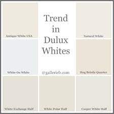 Dulux whites make up some of australia's most loved colour choices. What S Trending In Dulux Paint Colours Gallerie B Dulux Paint Colours Dulux Paint White Paint Colors