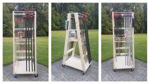 When you first start woodworking, you get a few different sets of clamps and think, alright this is great. How To Build A Mobile Clamp Rack Youtube