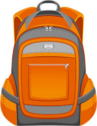 Collection of oranges clipart (74). Download Backpack Clipart Color Orange School Bag Clipart Png Image With No Background Pngkey Com