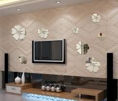 Idee Decorare Perete Cu Televizor Cu Tapet Si Stickere Wall Stickers Home Decor Mirror Wall Living Room Wall Stickers Living Room