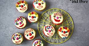 Bunte Clown Muffins Aus Dem Thermomix Rezept Muffins Kindergeburtstag Muffins Thermomix