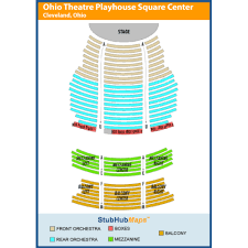Keybank State Theater Cleveland Ohio Seating Chart