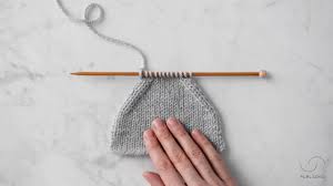 How to knit the knit two together decrease (k2tog) | new stitch a day Purl 2 Together Slip Slip Purl Tutorial Purl Soho Youtube