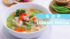 Selain enak, juga murah, serta resepnya simpel atau mudah. Sop Udang Misoa