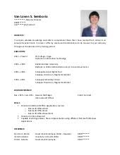 Resume examples see perfect resume examples that get you jobs. Remey Resume Sample