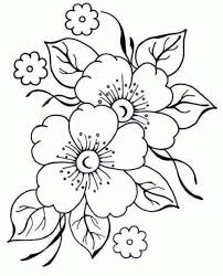 Pin By Sel Orndorff On Dessins De Embroidery Flowers Coloring Pages Embroidery Designs