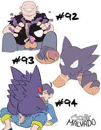 2015 ambiguous gender balls biker clothing cum cum in mouth cum  in pussy cum inside cumshot disembodied penis erection fangs female feral gastly  gengar ghost group group sex haunter