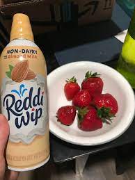 I Tried Using Almond Milk Whipped Cream On Strawberries And It Was Disgusting Anyone Have Other Non Dairy Whipped Cream Suggestions Vegan