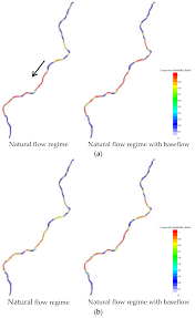 More definitions of aquatic habitat. Water Free Full Text Baseflow Contribution To Streamflow And Aquatic Habitats Using Physical Habitat Simulations Html