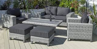 Harbo Sunbury 6 Piece Lounge In 2020 Luxury Garden Furniture Outdoor Furniture Sets Rattan Garden Furniture