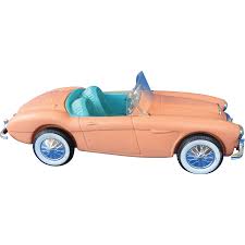 Barbie S Vintage Austin Healey Car Vintage Austin Austin Healey Antique Dolls